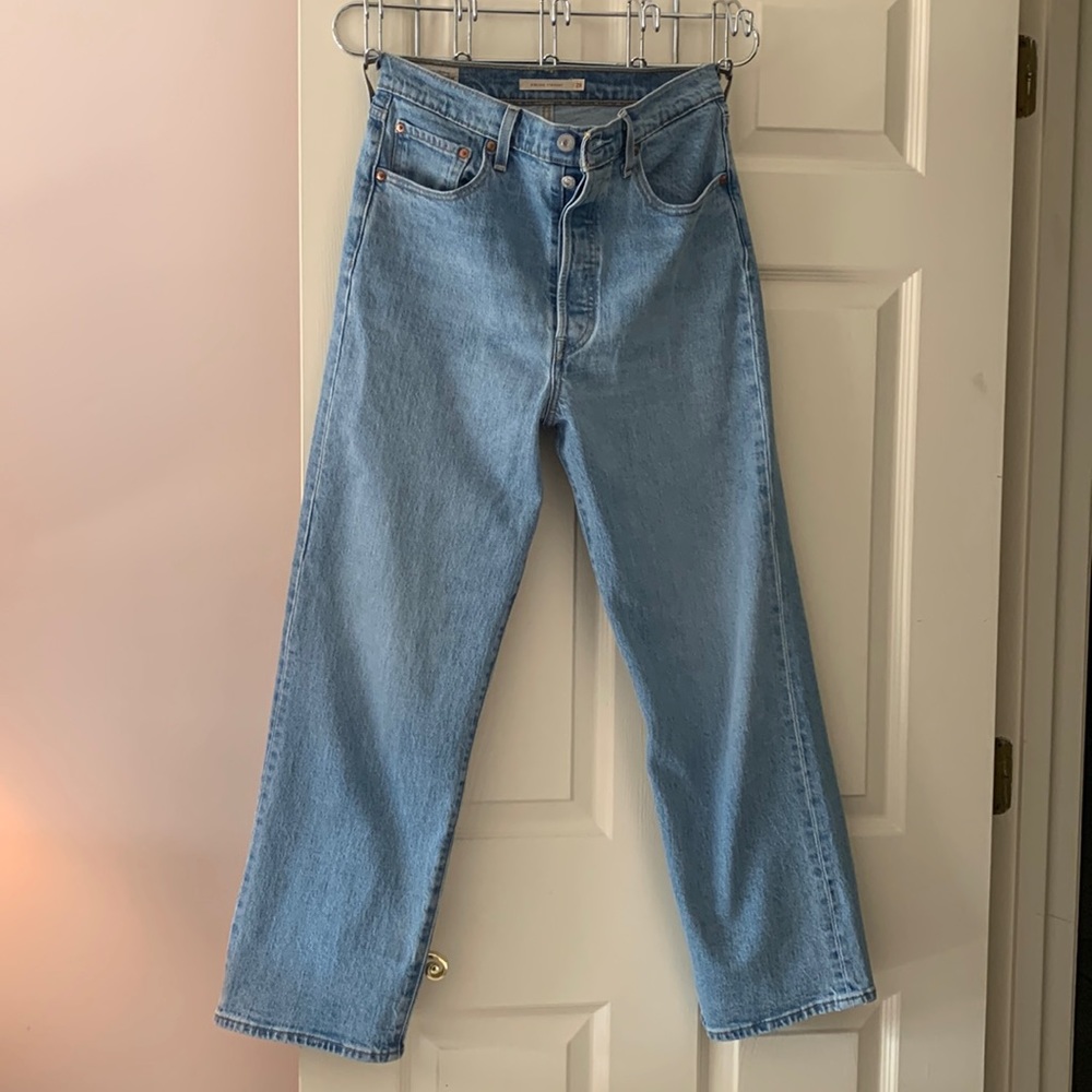 RIBCAGE STRAIGHT WOMEN'S JEANS
